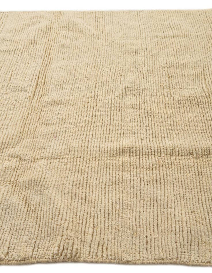 Detail image of  5' 5 x 7' 7  Hand Knotted Moroccan Wool Rug