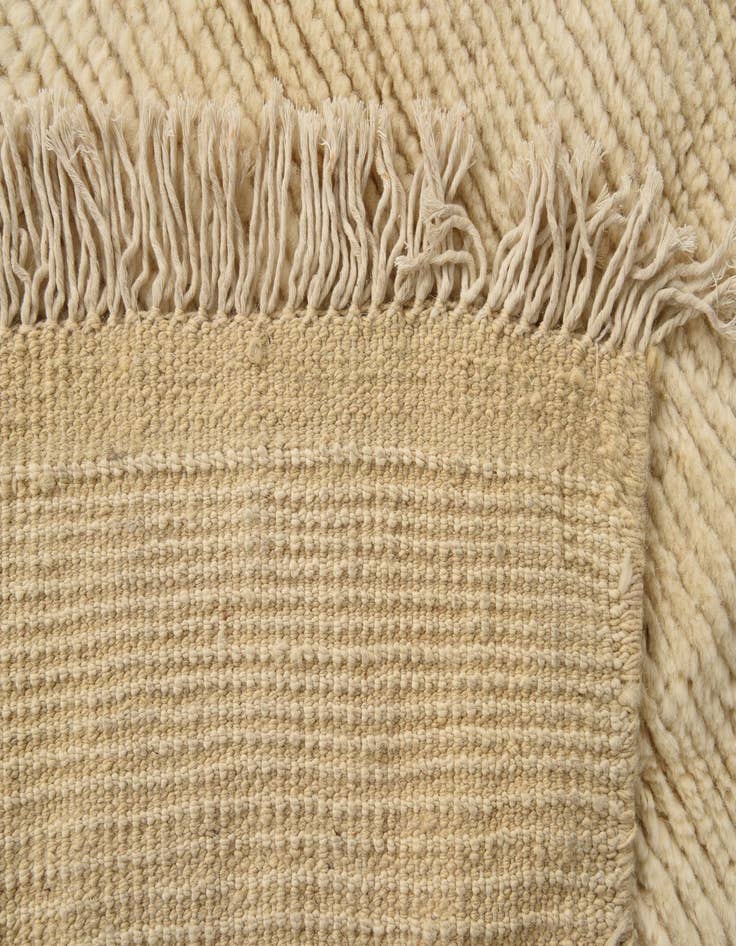 Detail image of  5' 5 x 7' 7  Hand Knotted Moroccan Wool Rug