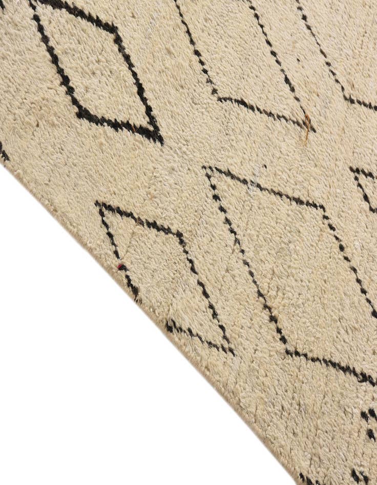 Detail image of  10' x 14' 6  Hand Knotted Moroccan Wool Rug