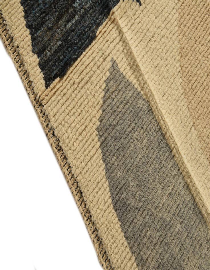 Detail image of  9' x 12' 8  Hand Knotted Moroccan Wool Rug