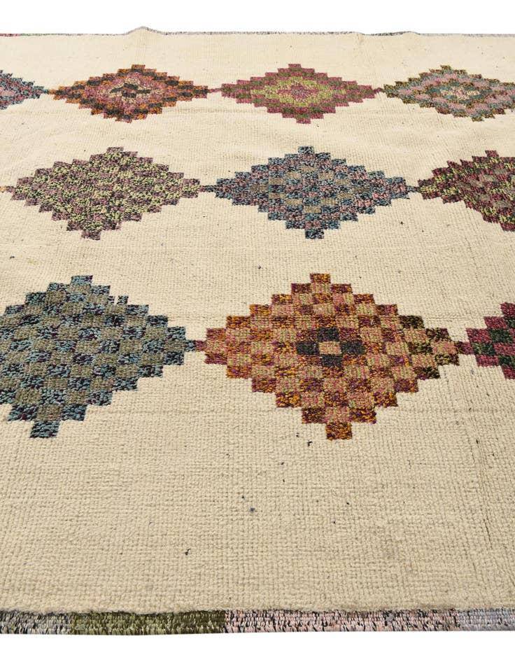 Detail image of  9' x 12' 8  Hand Knotted Moroccan Wool Rug