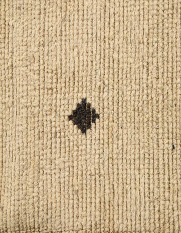 Detail image of  6' 2 x 9' 3  Hand Knotted Moroccan Wool Rug