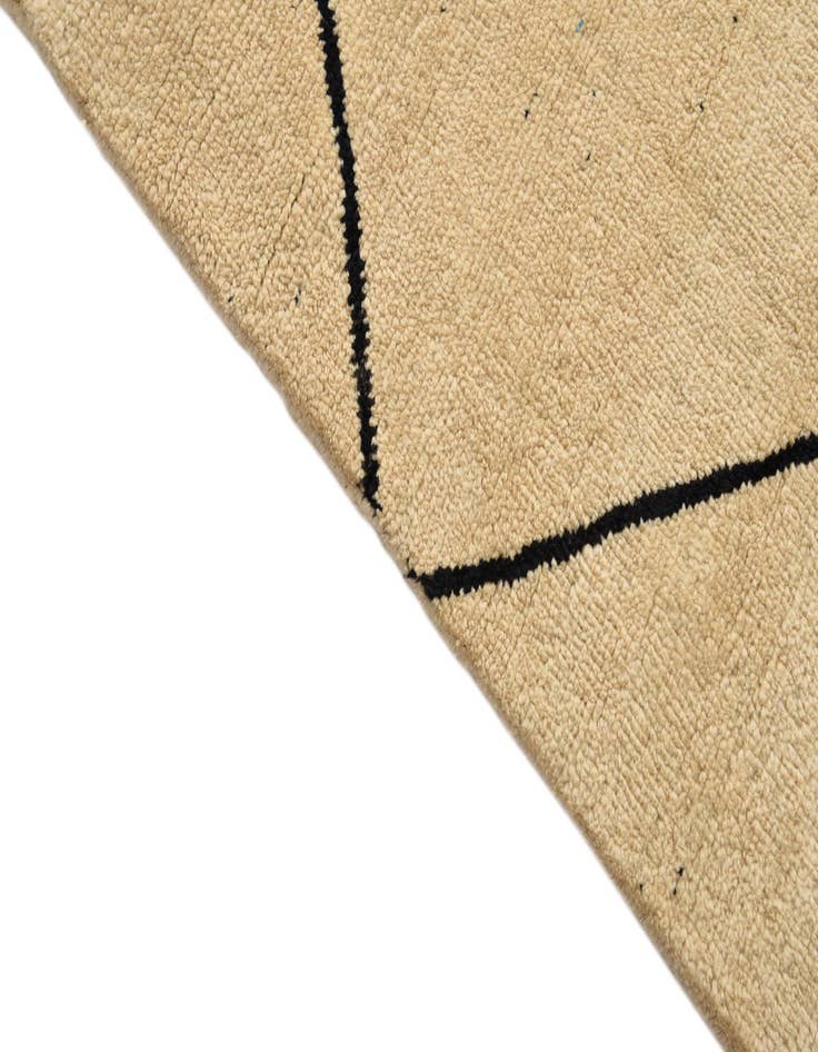 Detail image of  8' x 10' 2  Hand Knotted Moroccan Wool Rug