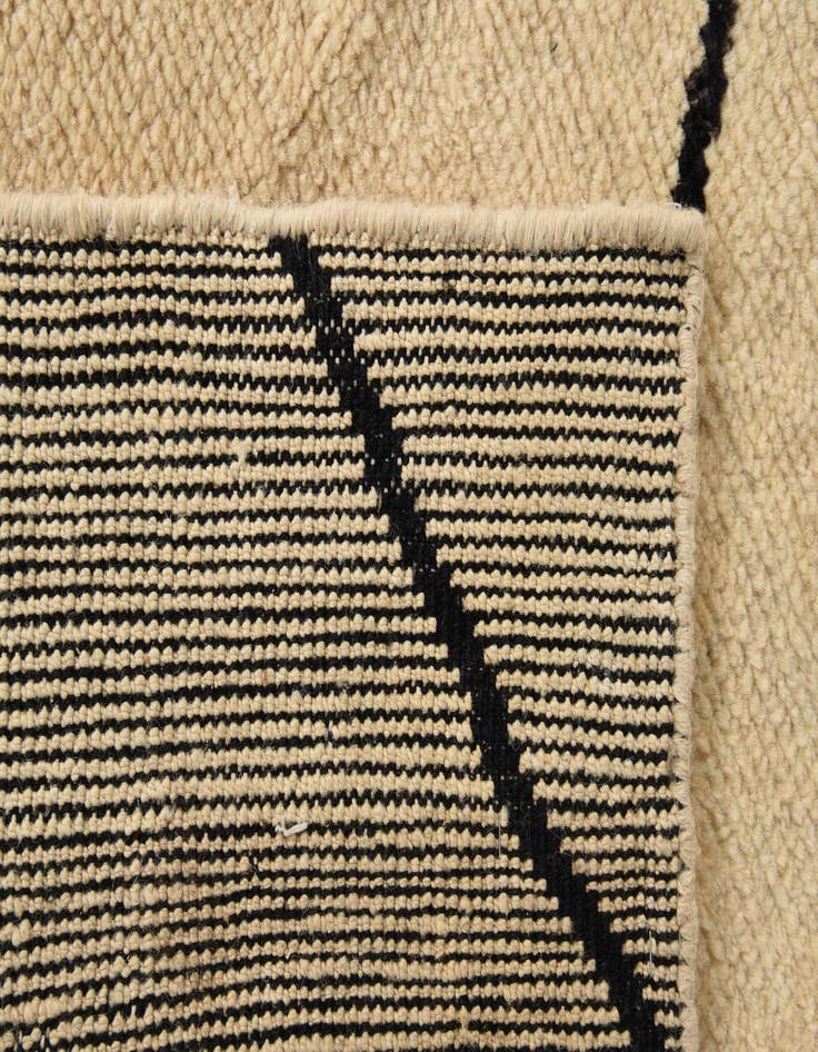 Detail image of  8' x 10' 2  Hand Knotted Moroccan Wool Rug