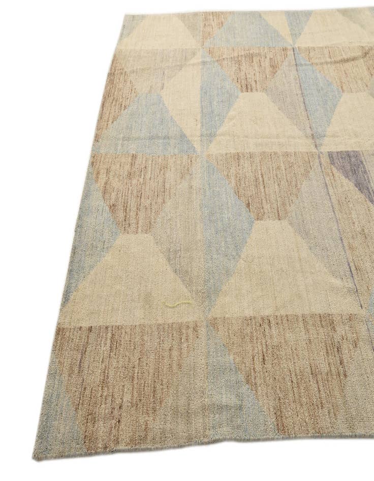 Detail image of  7' 9 x 9' 10  Hand Knotted Moroccan Wool Rug