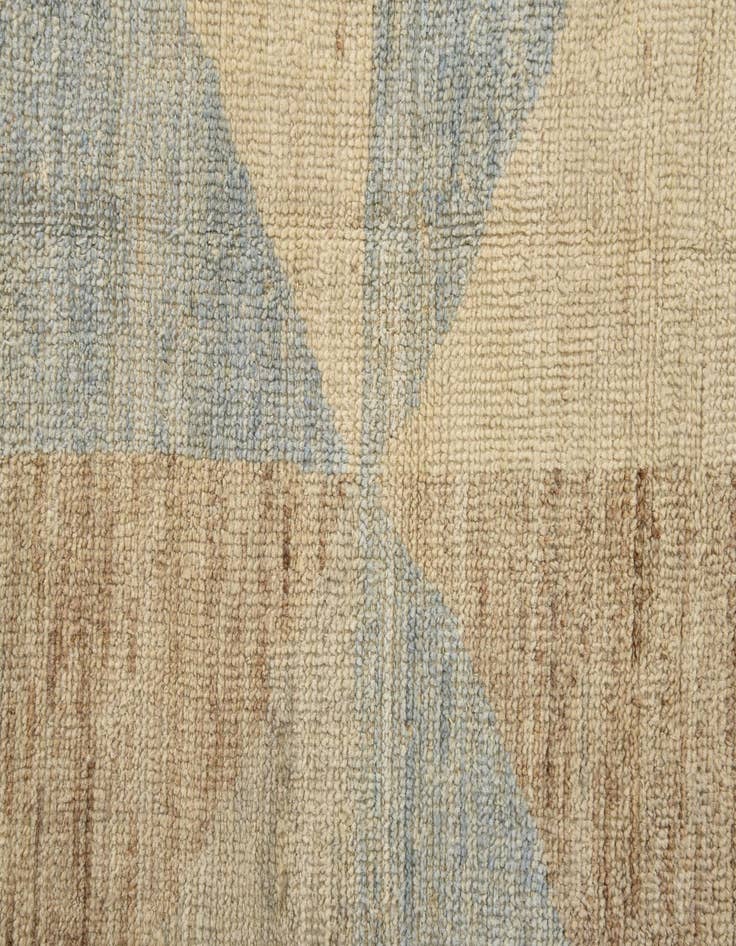 Detail image of  7' 9 x 9' 10  Hand Knotted Moroccan Wool Rug
