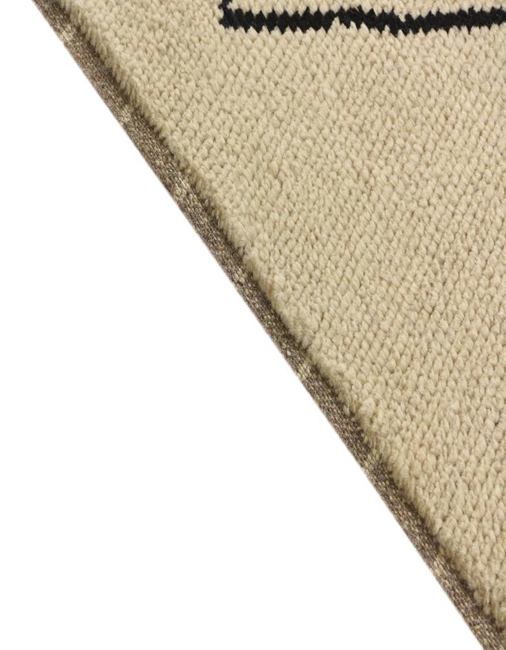 Detail image of  5' 5 x 8' 5  Hand Knotted Moroccan Wool Rug