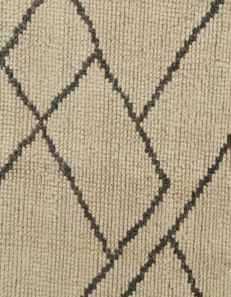 Detail image of  8' 2 x 10' 2  Hand Knotted Moroccan Wool Rug