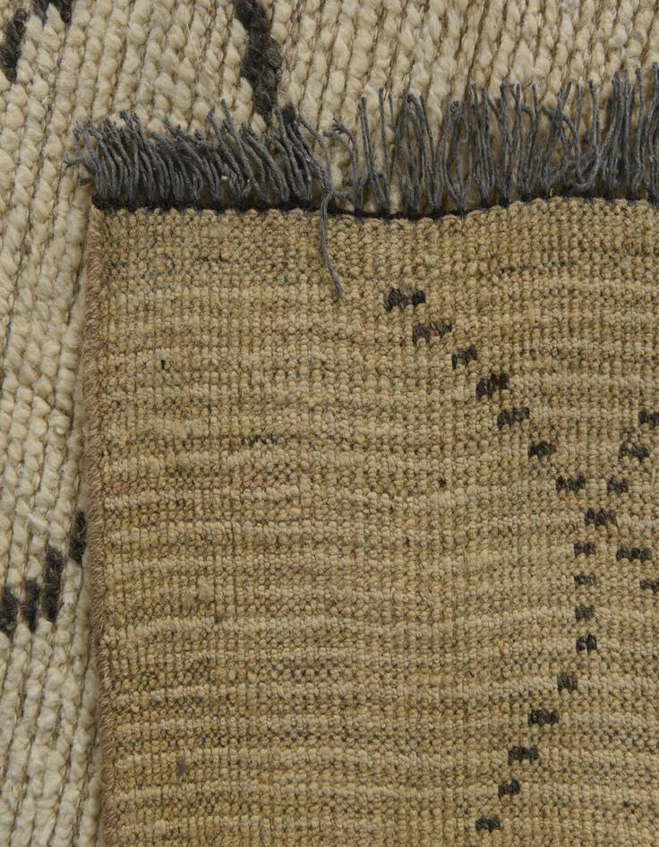 Detail image of  8' 2 x 10' 2  Hand Knotted Moroccan Wool Rug