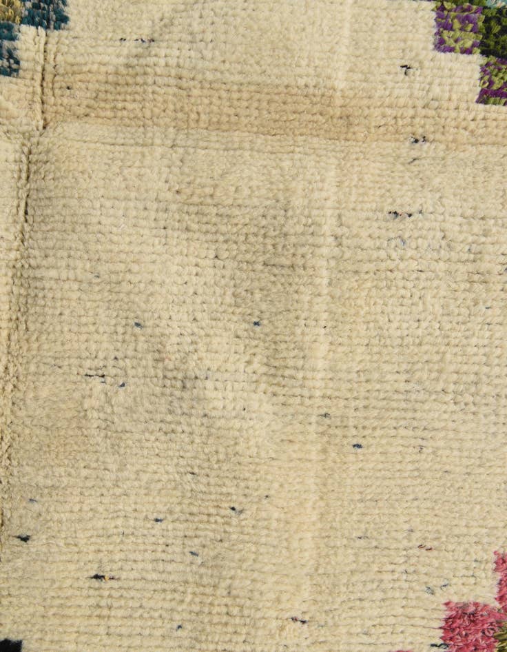 Detail image of  8' 8 x 12' 4  Hand Knotted Moroccan Wool Rug