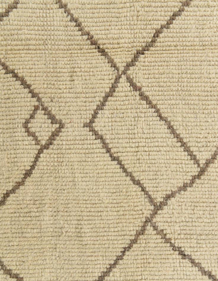 Detail image of  8' 5 x 10' 9  Hand Knotted Moroccan Wool Rug