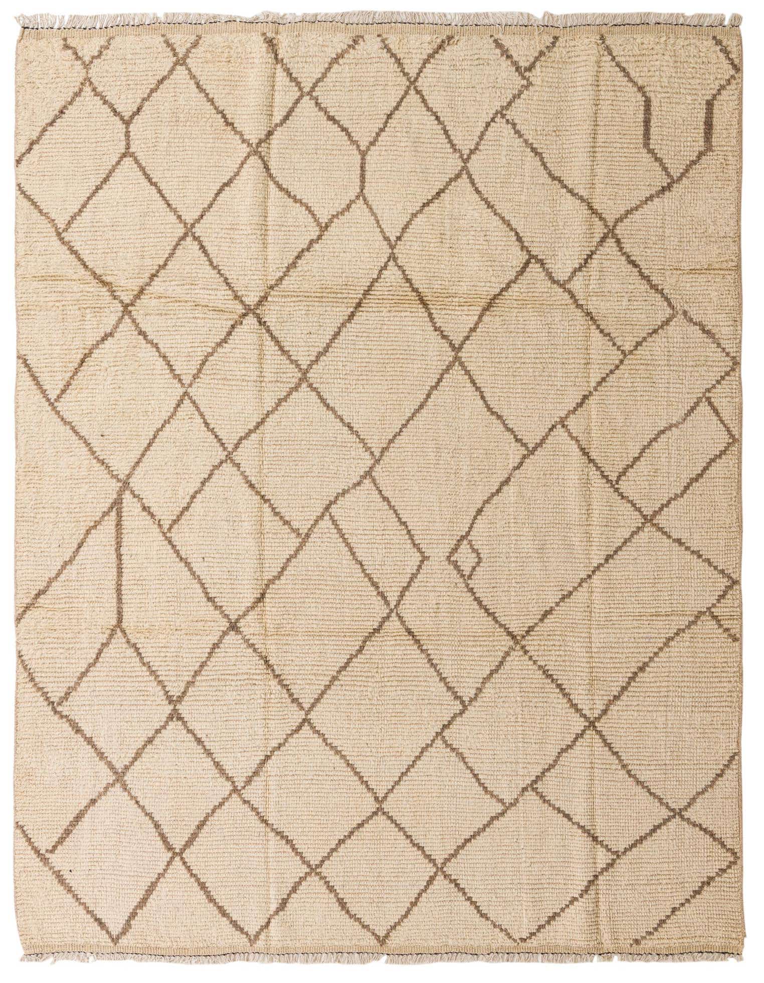 Primary image  8' 5 x 10' 9  Hand Knotted Moroccan Wool Rug