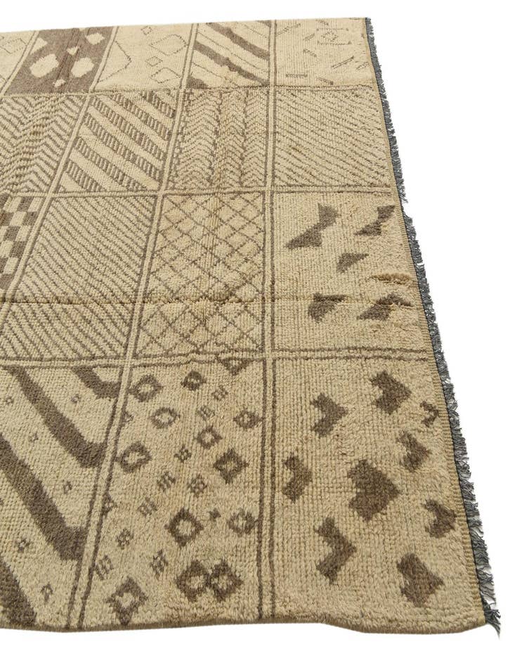 Detail image of  8' 5 x 10' 6  Hand Knotted Moroccan Wool Rug