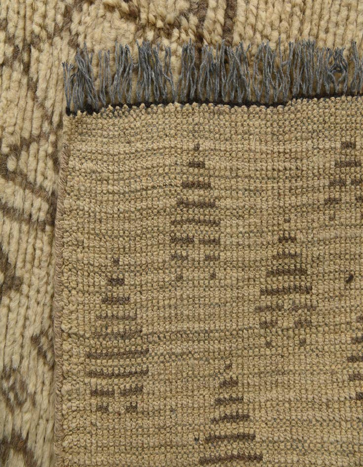 Detail image of  8' 5 x 10' 6  Hand Knotted Moroccan Wool Rug