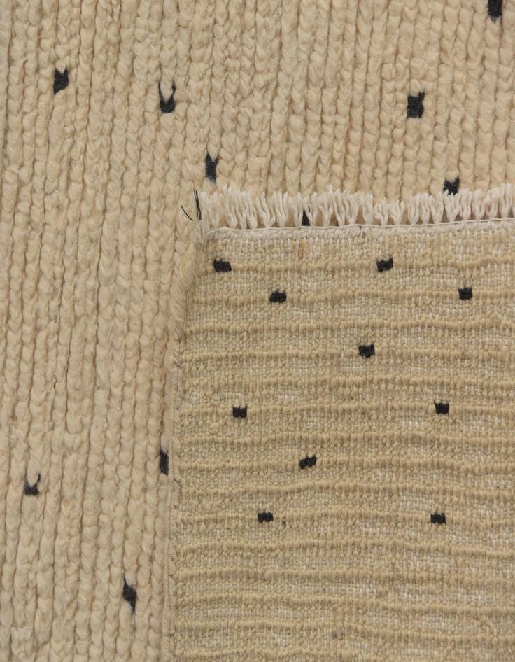 Detail image of  5' 5 x 8' 1  Hand Knotted Moroccan Wool Rug