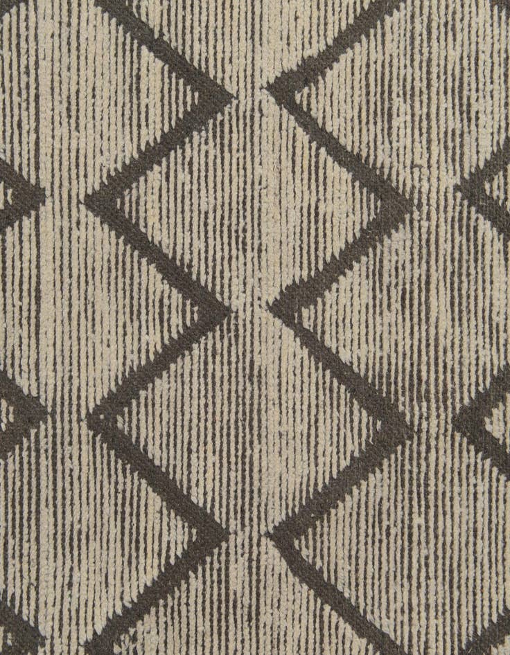 Detail image of 5' 10 x 9' 3 Hand Knotted Moroccan Wool Rug