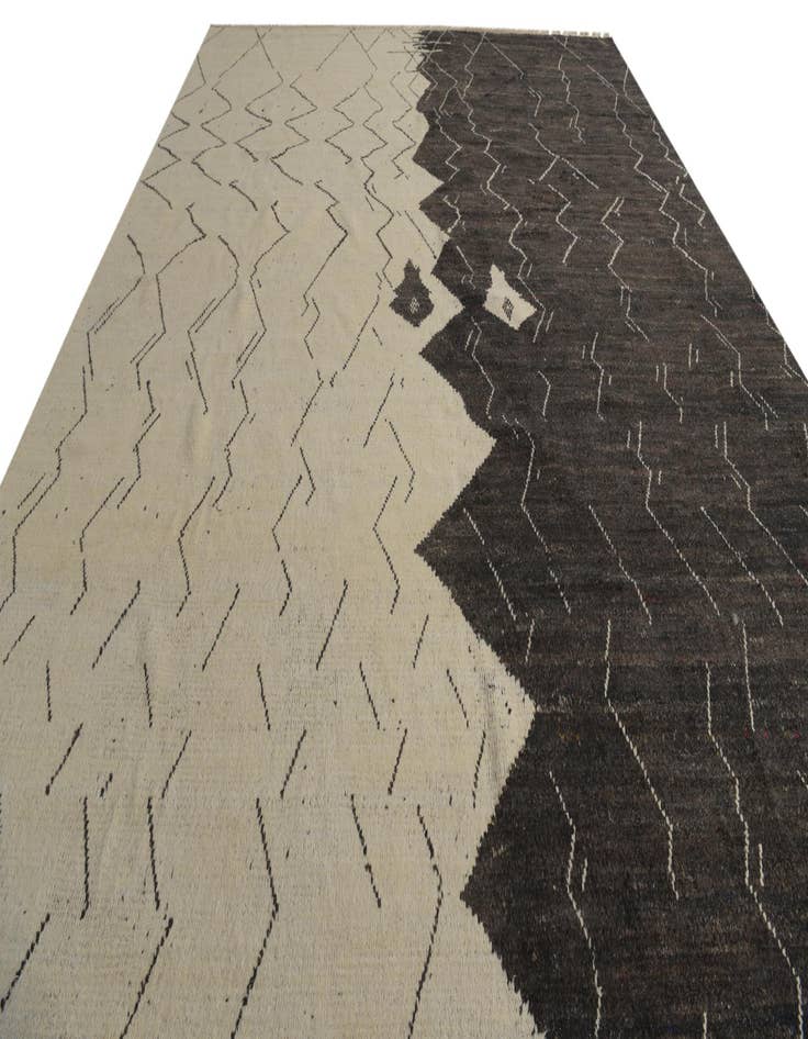 Detail image of  12' x 16' 2  Hand Knotted Moroccan Wool Rug