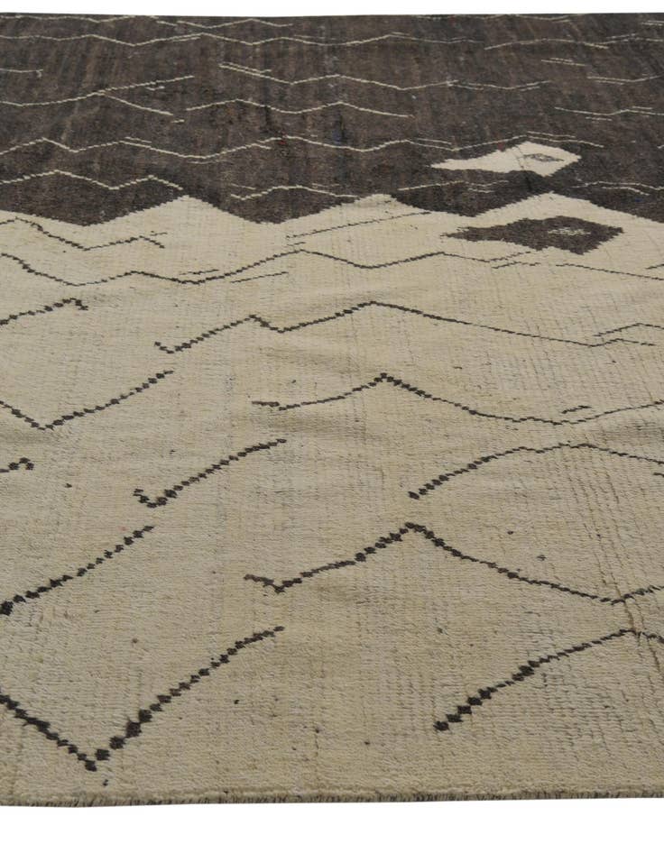 Detail image of  12' x 16' 2  Hand Knotted Moroccan Wool Rug