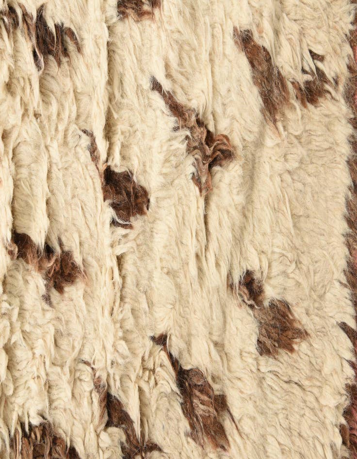 Detail image of  15' 3 x 24'  Hand Knotted Moroccan Wool Rug