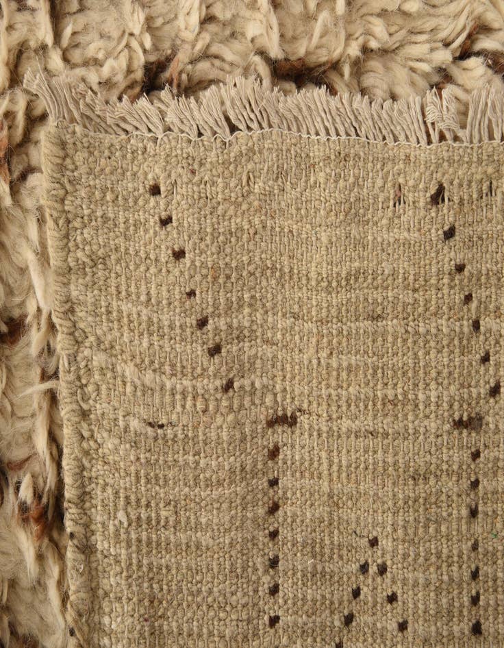 Detail image of  15' 3 x 24'  Hand Knotted Moroccan Wool Rug