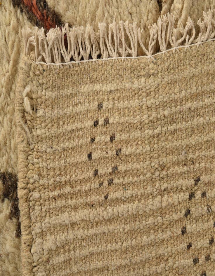 Detail image of  15' 3 x 24' 4  Hand Knotted Moroccan Wool Rug