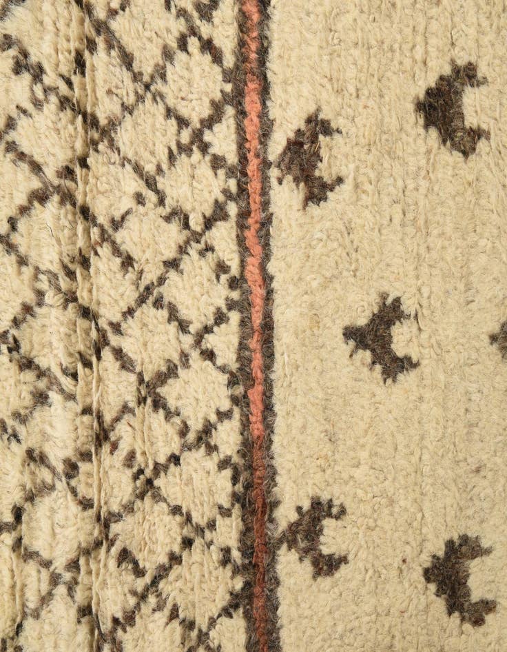 Detail image of  15' 3 x 24' 4  Hand Knotted Moroccan Wool Rug