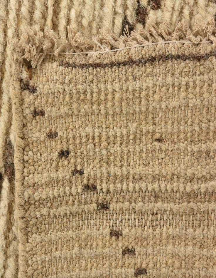 Detail image of  15' 10 x 24' 3  Hand Knotted Moroccan Wool Rug