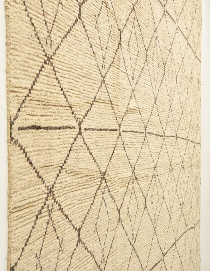 Detail image of  15' 10 x 24' 3  Hand Knotted Moroccan Wool Rug