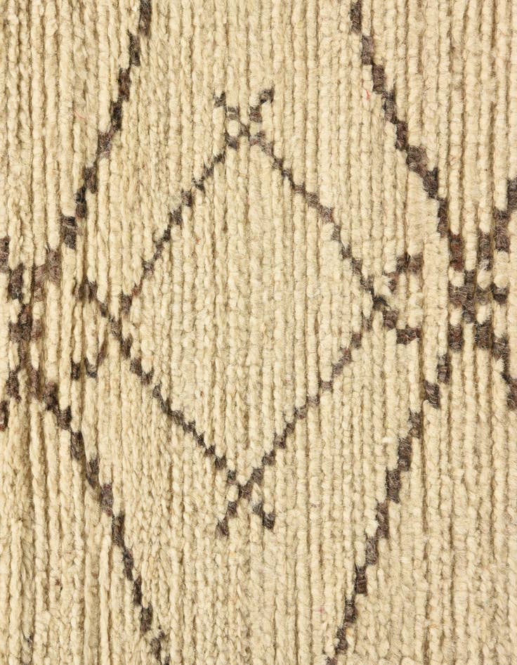 Detail image of  15' 10 x 24' 3  Hand Knotted Moroccan Wool Rug