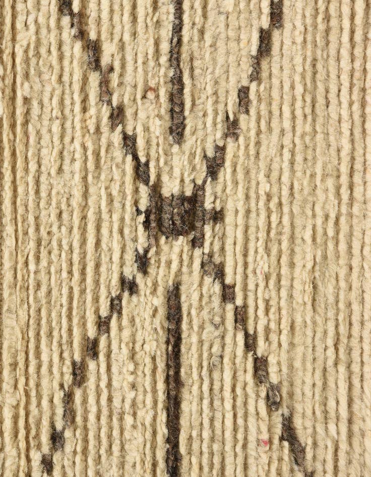 Detail image of  15' 10 x 24' 3  Hand Knotted Moroccan Wool Rug