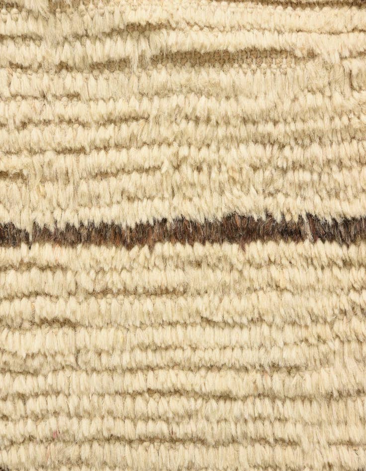 Detail image of  15' 10 x 24' 3  Hand Knotted Moroccan Wool Rug
