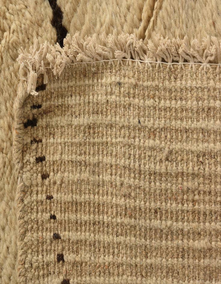 Detail image of  16' 1 x 24' 7  Hand Knotted Moroccan Wool Rug