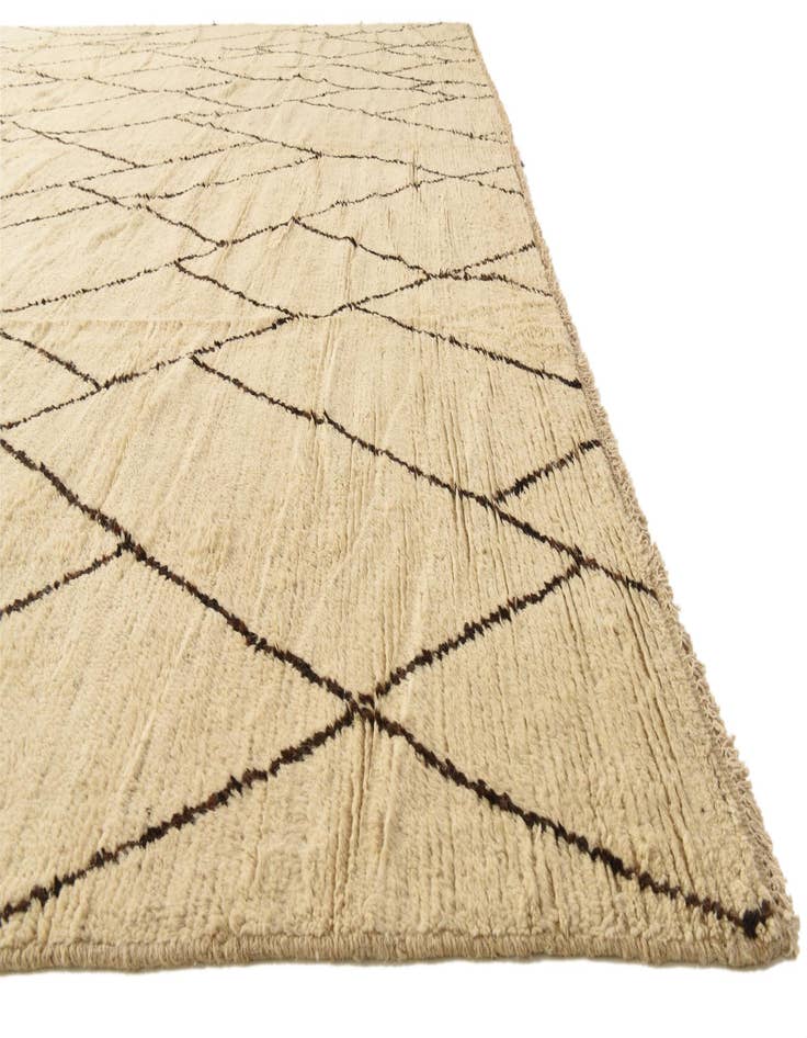 Detail image of  16' 1 x 24' 7  Hand Knotted Moroccan Wool Rug