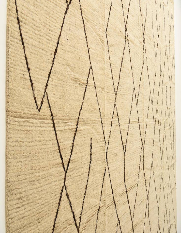 Detail image of  16' 1 x 24' 7  Hand Knotted Moroccan Wool Rug