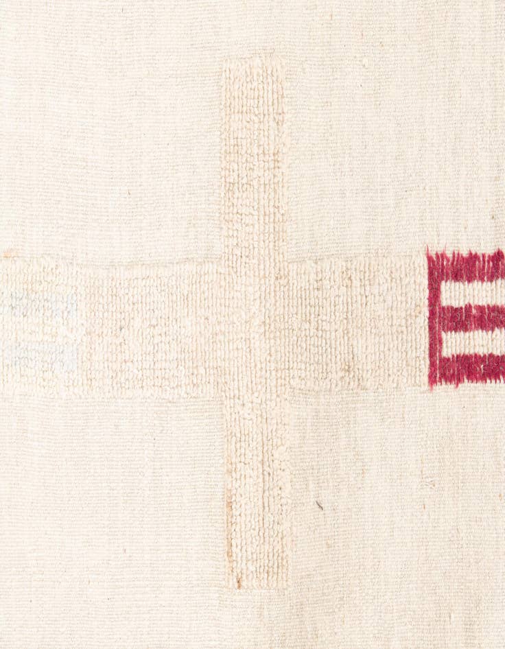 Detail image of  5' 8 x 9' 5  Hand Knotted Moroccan Wool Rug