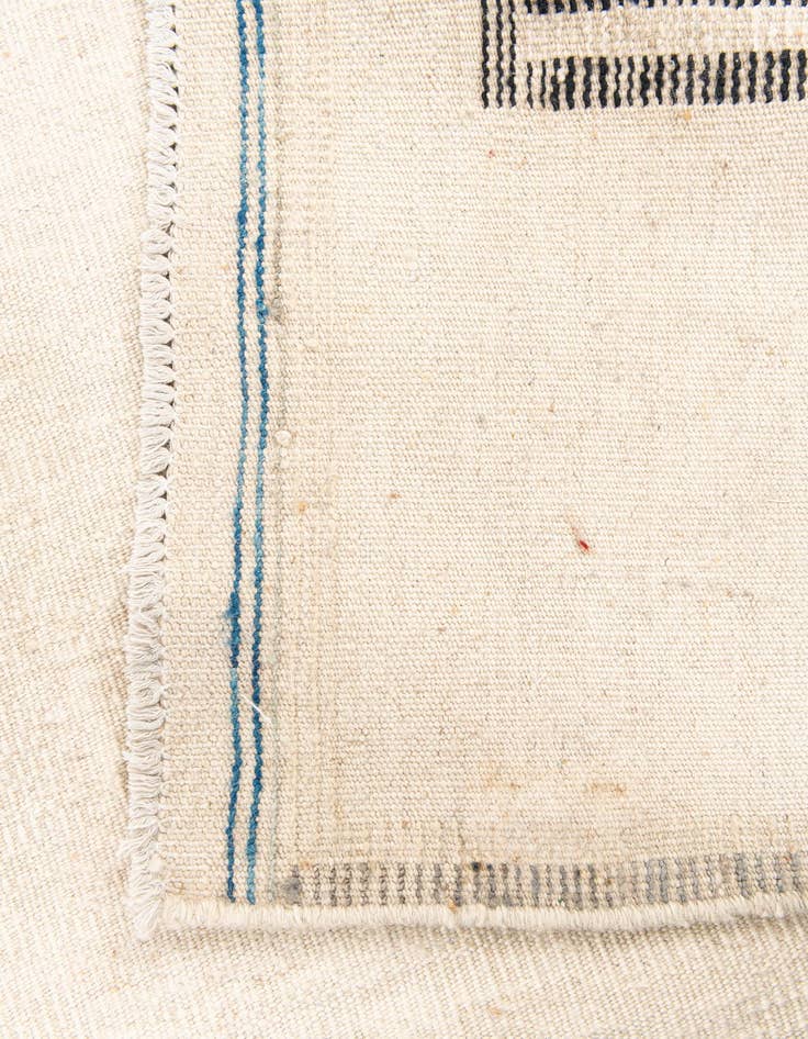 Detail image of  5' 8 x 9' 5  Hand Knotted Moroccan Wool Rug