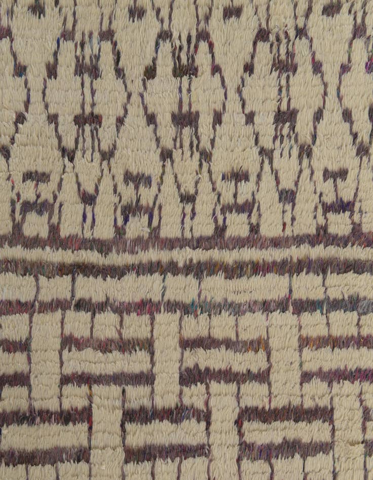 Detail image of  6' x 9' 1  Hand Knotted Moroccan Wool Rug