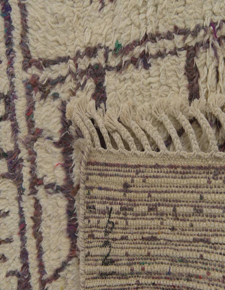 Detail image of  6' x 9' 1  Hand Knotted Moroccan Wool Rug