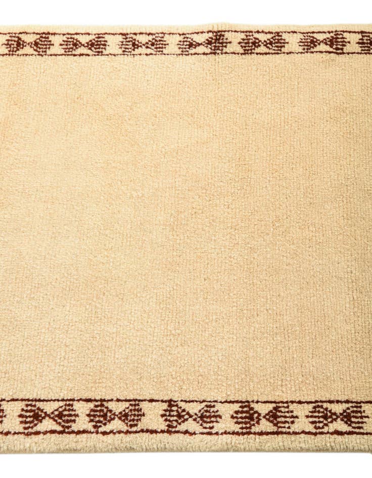 Detail image of  2' 8 x 5' 1  Hand Knotted Moroccan Wool Rug