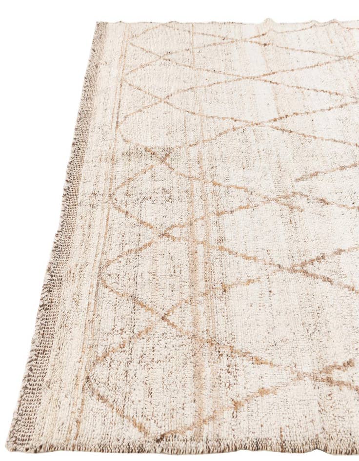 Detail image of  5' x 7' 6  Hand Knotted Moroccan Wool Rug