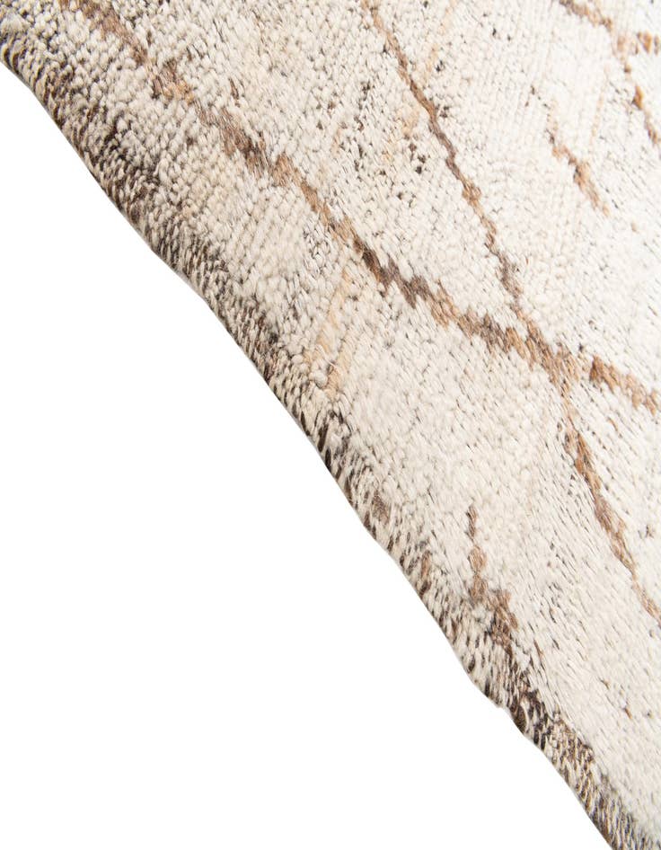 Detail image of  5' x 7' 6  Hand Knotted Moroccan Wool Rug