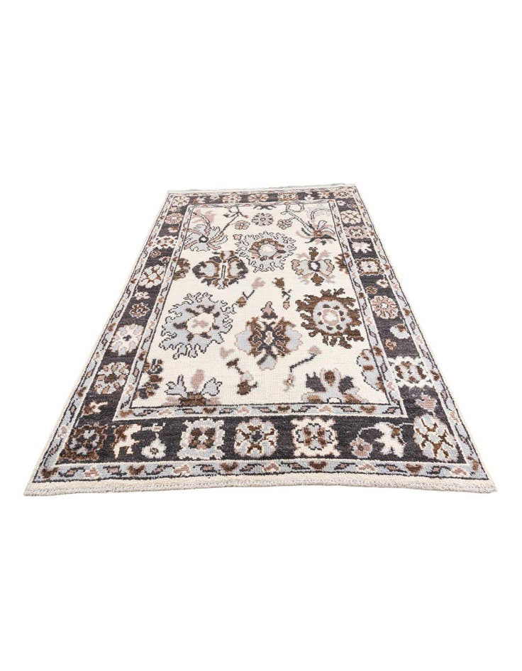 Detail image of  5' 10 x 9' 3  Hand Knotted Moroccan Wool Rug