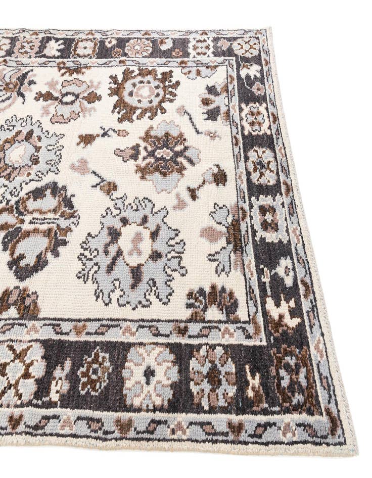 Detail image of  5' 10 x 9' 3  Hand Knotted Moroccan Wool Rug