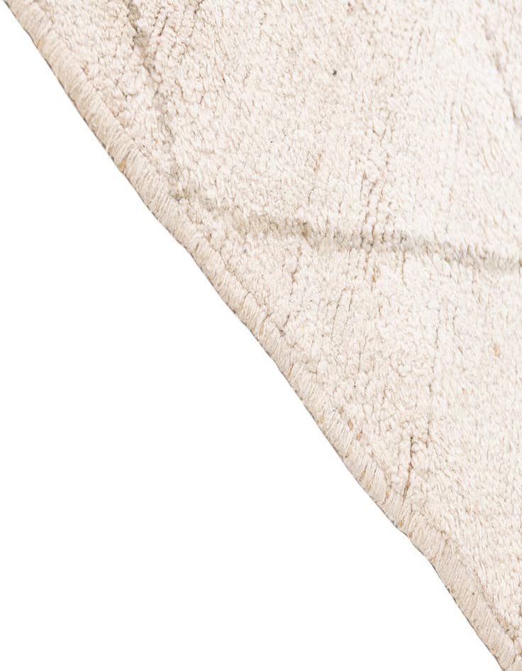 Detail image of  6' 8 x 8' 10  Hand Knotted Moroccan Wool Rug