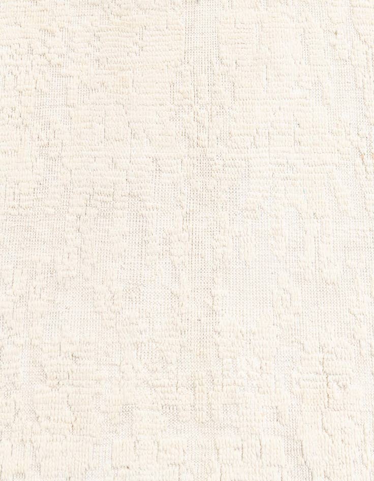 Detail image of  6' 1 x 9' 7  Hand Knotted Moroccan Wool Rug