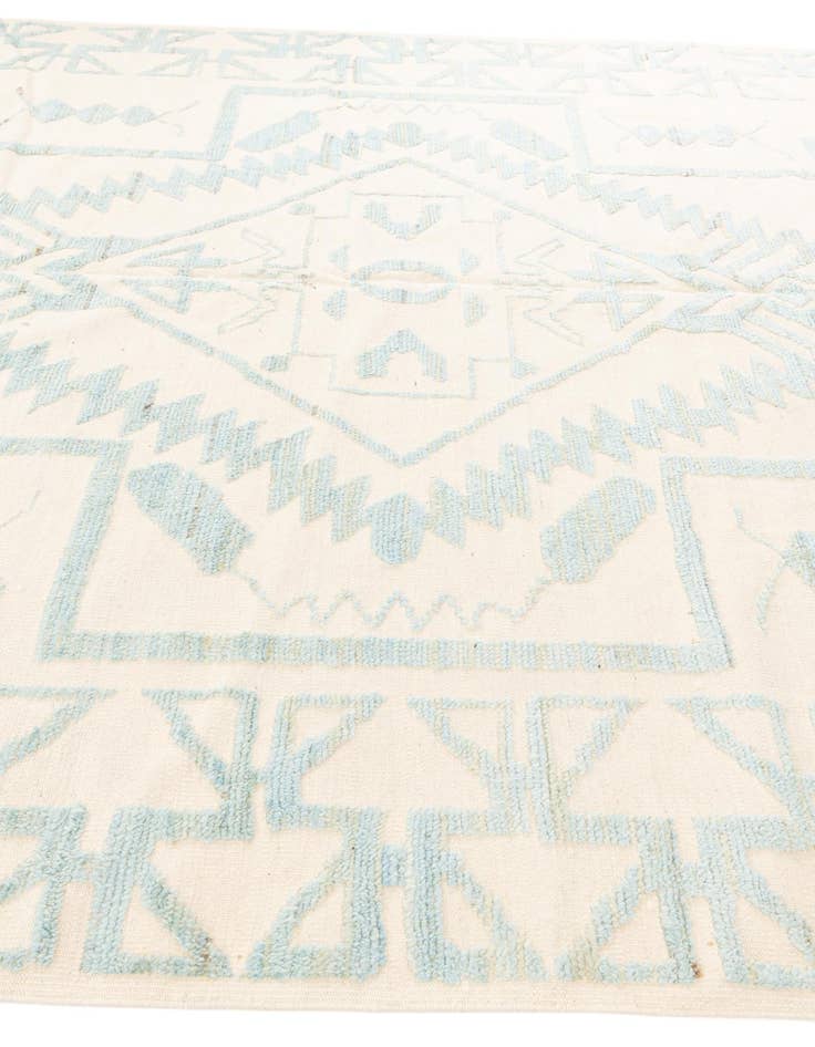Detail image of  8' 10 x 12' 5  Hand Knotted Moroccan Wool Rug