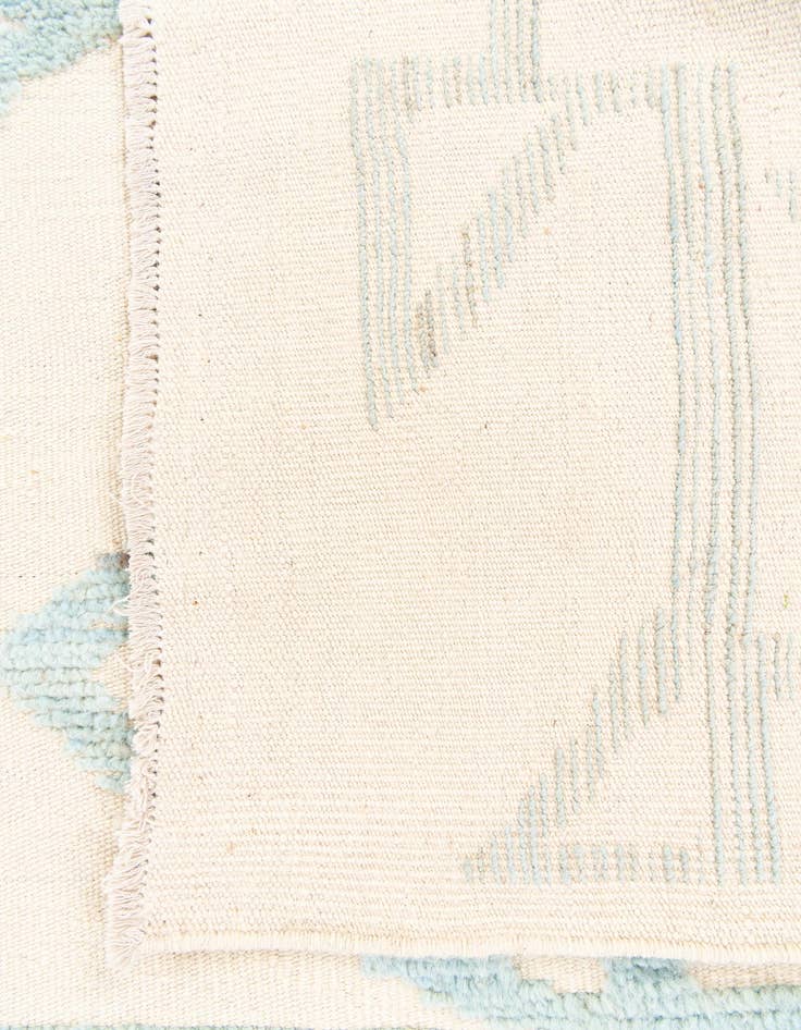 Detail image of  8' 10 x 12' 5  Hand Knotted Moroccan Wool Rug