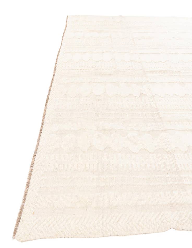 Detail image of  7' 10 x 10' 6  Hand Knotted Moroccan Wool Rug