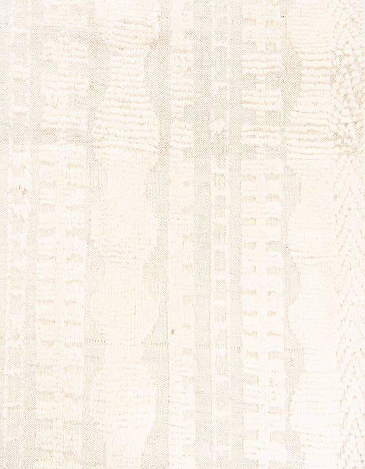 Detail image of  7' 10 x 10' 6  Hand Knotted Moroccan Wool Rug