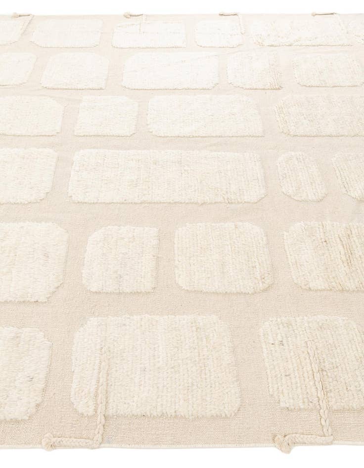 Detail image of  8' 1 x 11' 6  Hand Knotted Moroccan Wool Rug